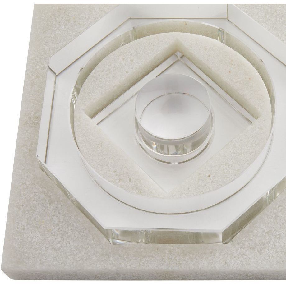 Monopoly Clear Sculpture, Set of 2