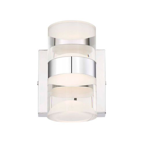 H2O 2 Light 10 inch Chrome Bath Vanity Wall Light