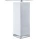 Minimalist 28 inch 60 watt White Table Lamp Portable Light