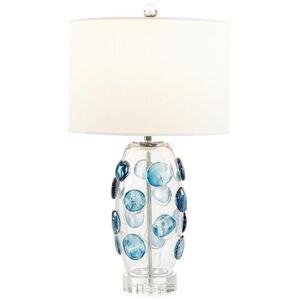 Cerulean Spots 29 inch Table Lamp Portable Light