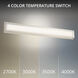 Ice Bar Indoor Wall Lighting in 2700K, Brushed Nickel