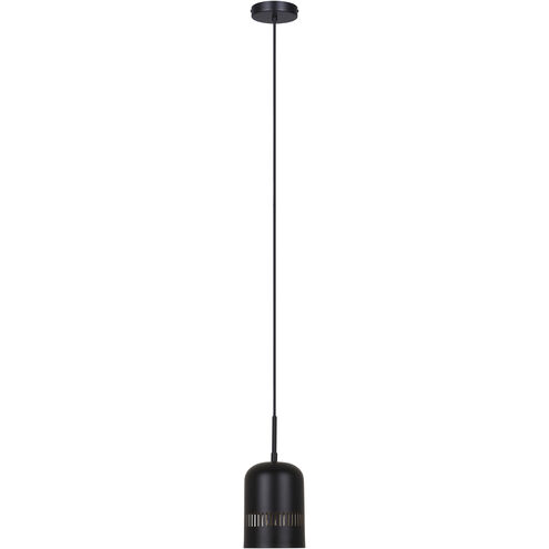 Miles 1 Light 6 inch Black Pendant Ceiling Light