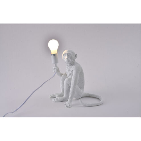 Canada 13 inch 60.00 watt White Table Lamp Portable Light