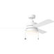 Syrus 52 52 inch Matte White Ceiling Fan