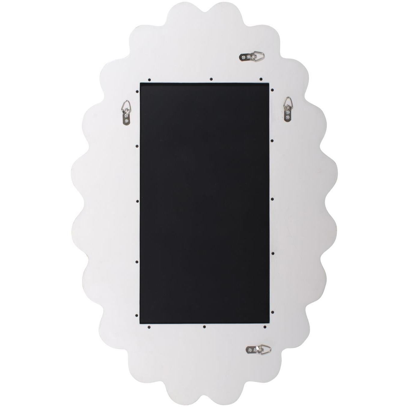 Cloud 36 X 24 inch Orange Mirror