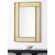 Wren 36 X 24 inch Natural and Clear Mirror