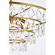 Ella 6 Light 24 inch Brass Pendant Ceiling Light