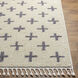 Casablanca Shag 120 X 94 inch Beige Rug, Rectangle