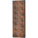 Stilton Brown with Bronze Wine Rack