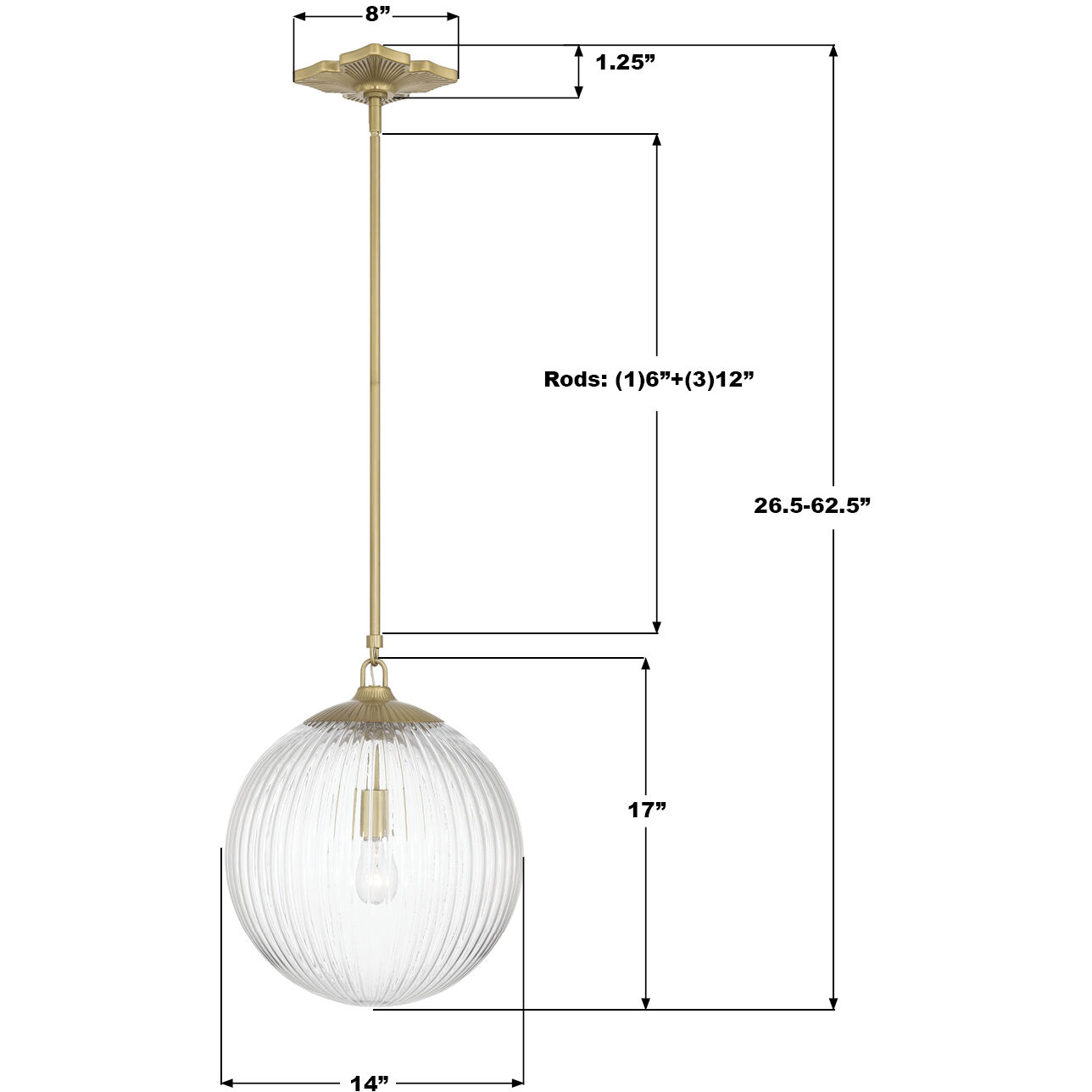 Orly Pendant Ceiling Light