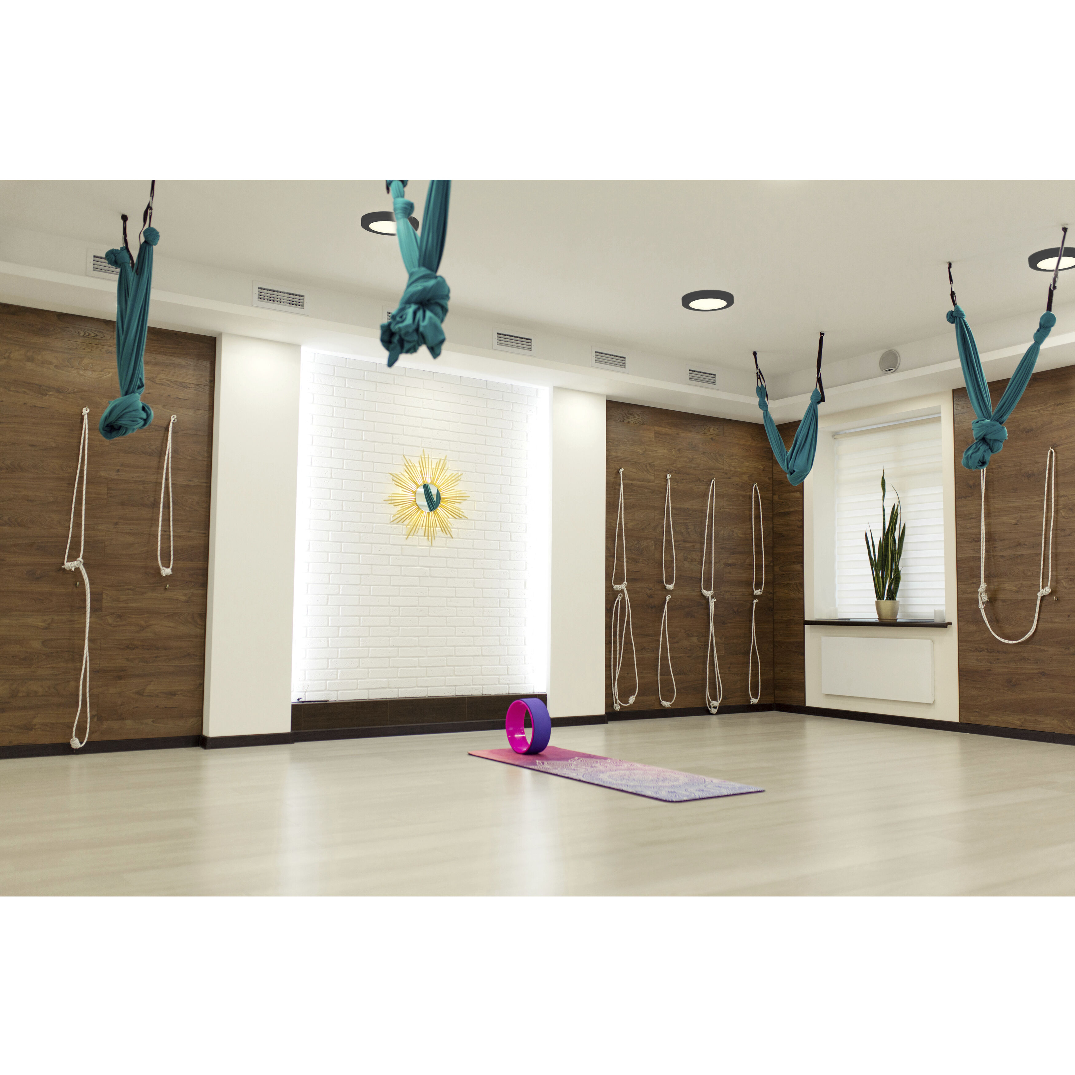 Slim LED 9 inch White Flush Mount Ceiling Light