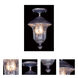 Carcassonne 3 Light 8.5 inch Iron Exterior Ceiling Mount