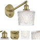 Ballston Niagra LED 6.5 inch Antique Brass Sconce Wall Light