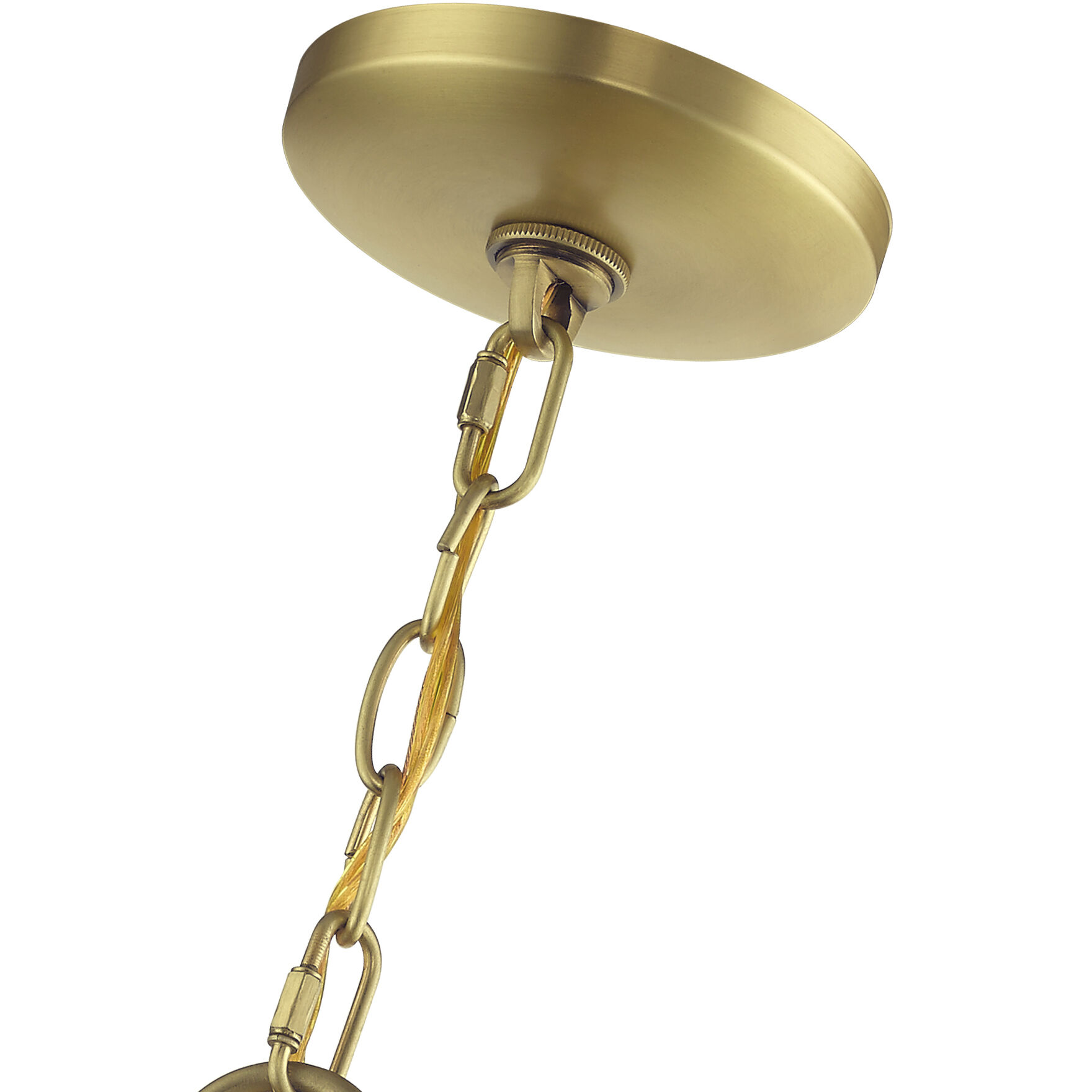 Wentworth 3 Light 12 inch Natural Brass Outdoor Pendant Lantern, Large