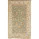 Temptress 96 X 60 inch Dark Green, Seafoam, Wheat, Light Gray, Eggplant Rug