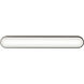 Daines LED 32.75 inch Polished Nickel Bath Bar Wall Light