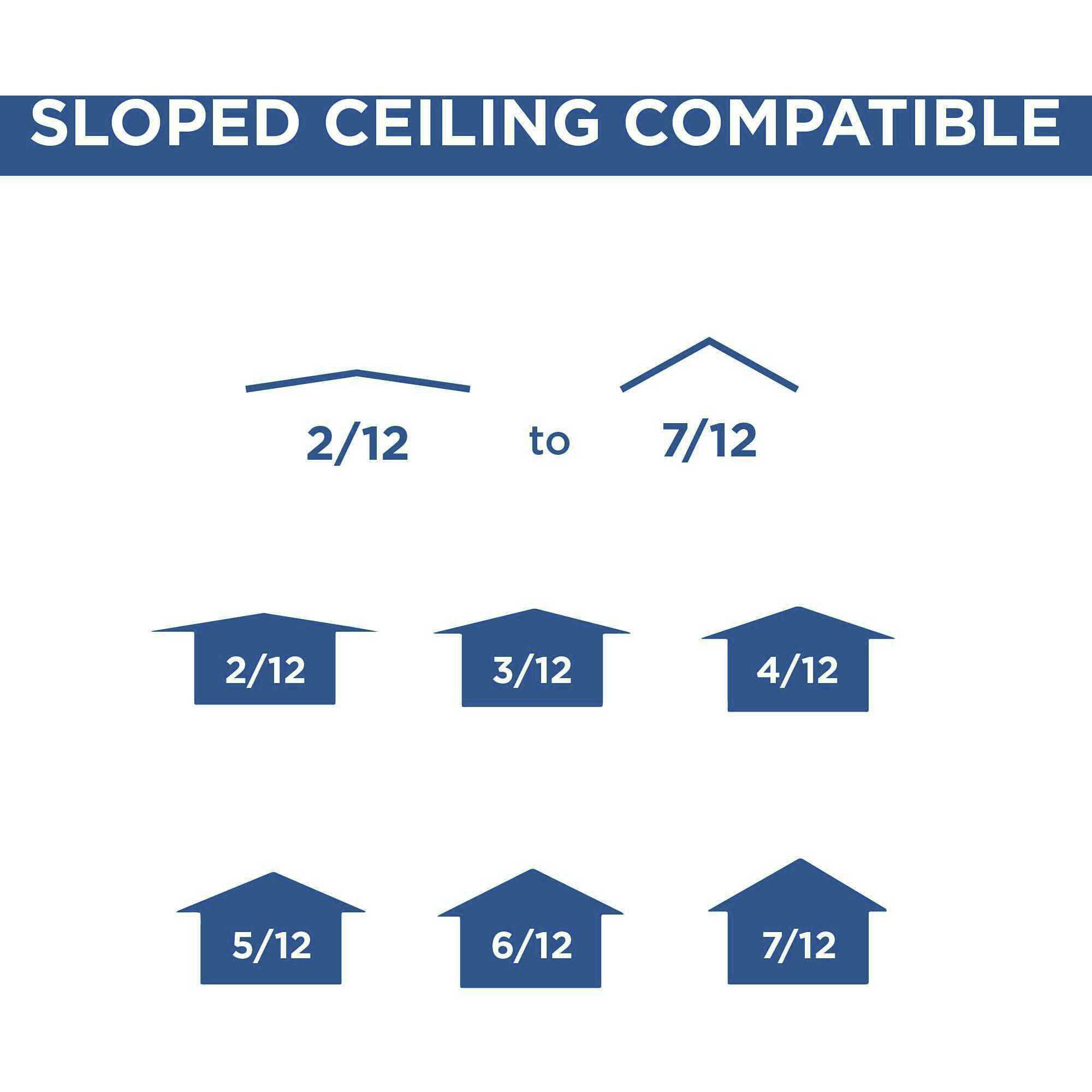 6in Slope Recessed Housing PAR30 Unfinished Recessed Can in IC Rated, New Construction, IC