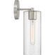 Ricci 1 Light 5 inch Satin Nickel Wall Sconce Wall Light, Lighting One