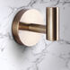 Cain 2 inch Gold Robe Hook