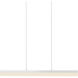 Stiletto LED 24.25 inch Satin White Pendant Ceiling Light