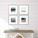 Abstract Collection Turquoise Framed Art