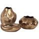 Bronze Abstract 12 X 7 inch Vase