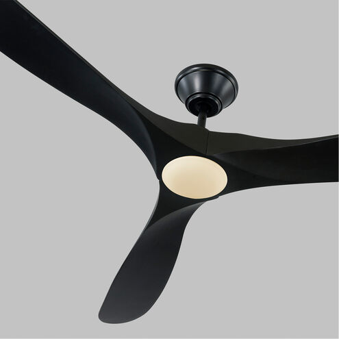 Maverick 70 LED 70 inch Matte Black Ceiling Fan
