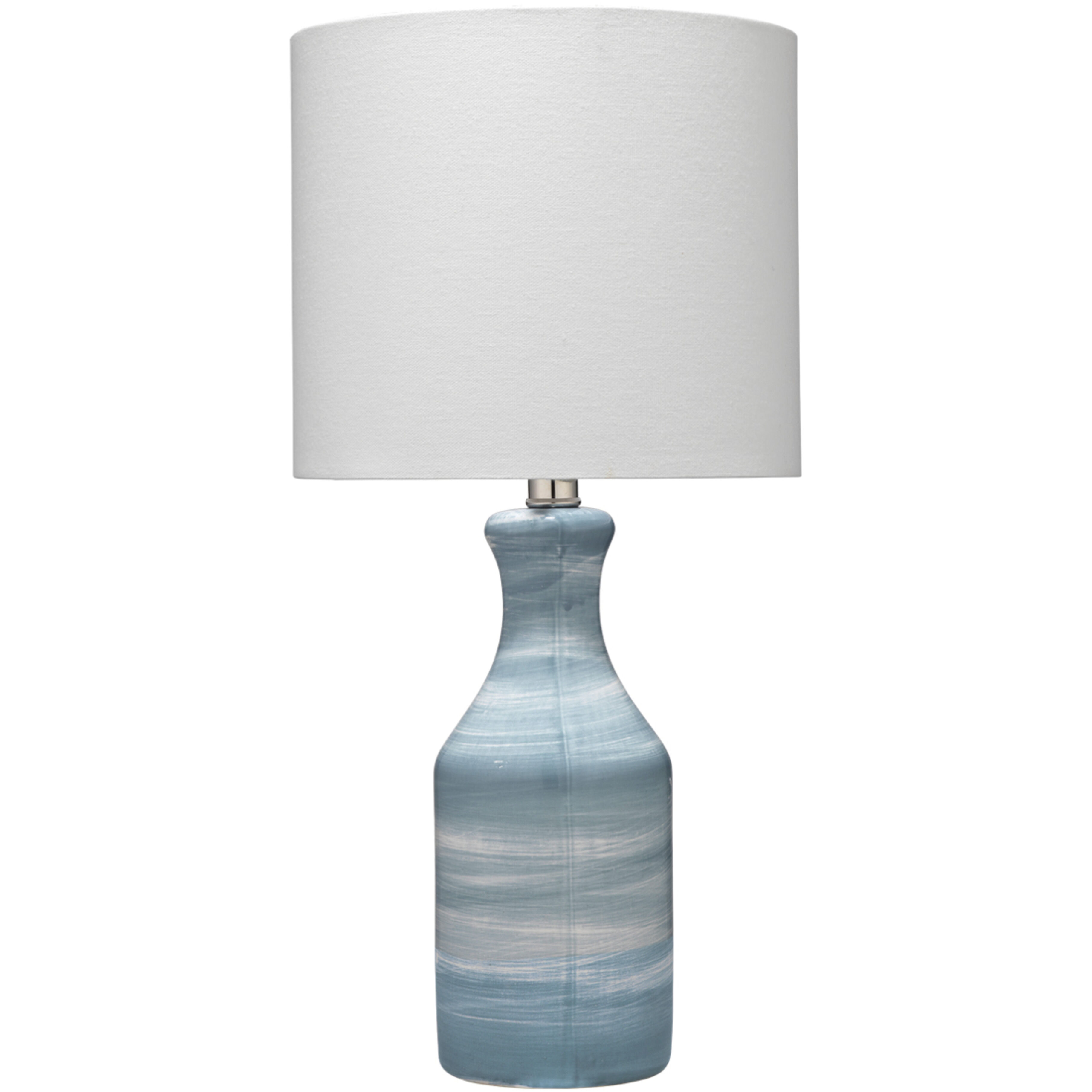 Bungalow 19.75 inch 60 watt Blue Table Lamp Portable Light