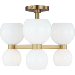 kate spade new york Londyn 6 Light 20.00 inch Semi-Flush Mount