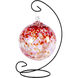 Tree Of Life Multi-color Art Glass Orb
