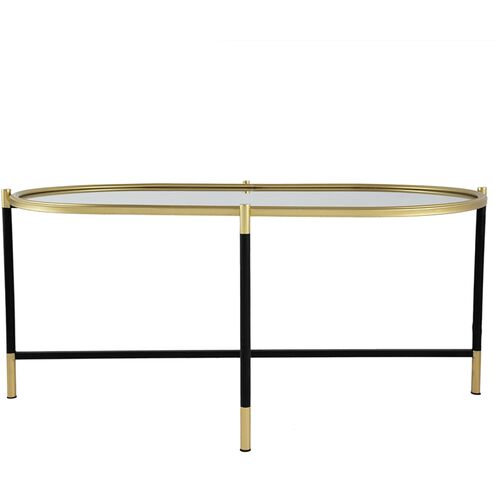 Bertram 40.7 X 23.6 inch Black/Gold Console