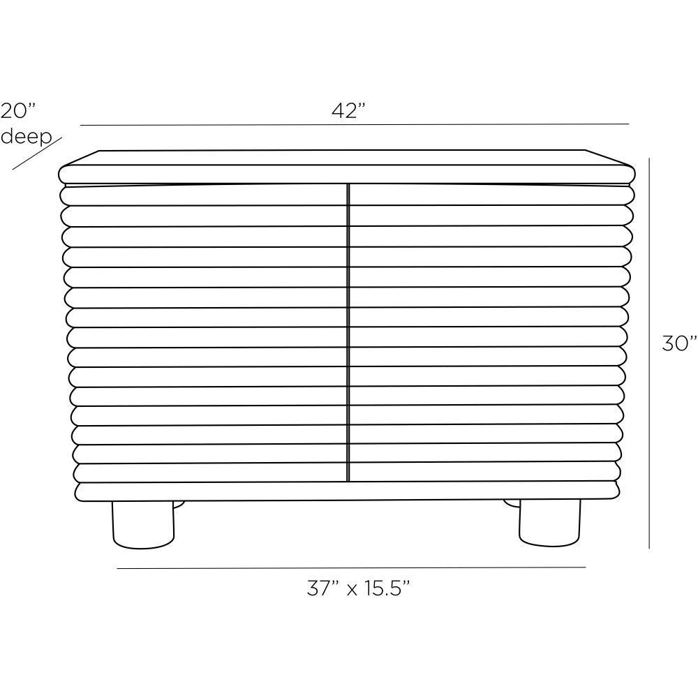 Seine 42 inch Smoke Cabinet