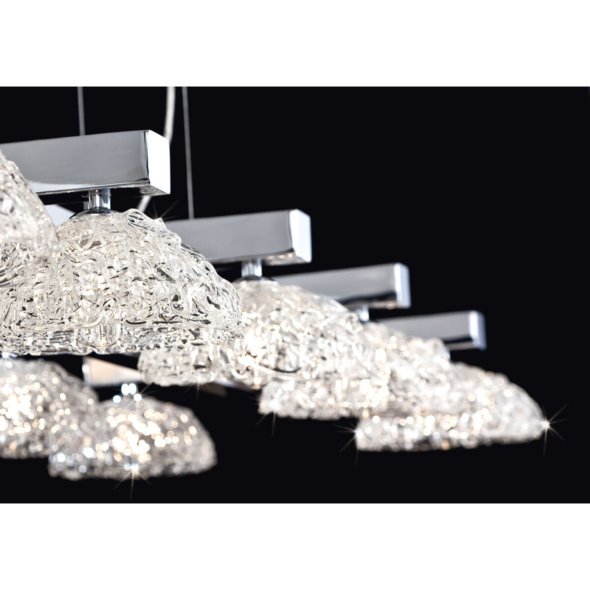 Caramico 1 Light 8 inch Chrome Pendant Ceiling Light