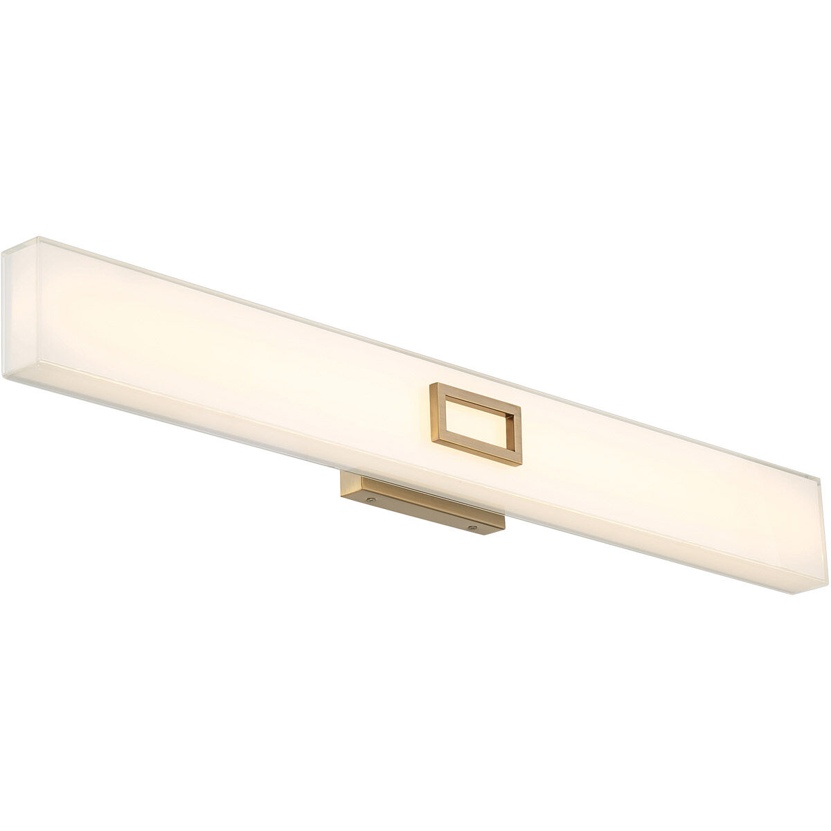 Restore LED Antique Brushed Brass Bath/Vanity Wall Light