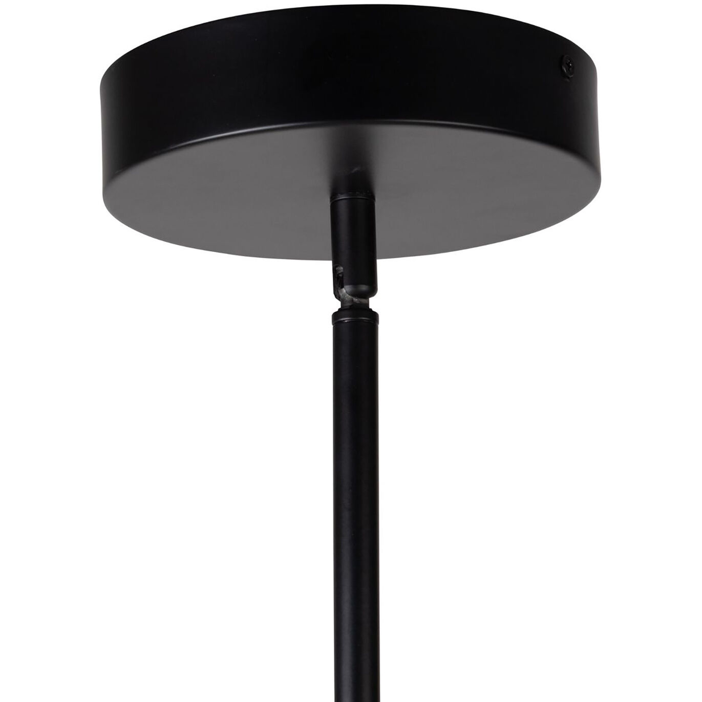 Trilogy LED 17 inch Black and Brass Pendant Ceiling Light