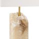 Selina 25 inch 150.00 watt Natural Stone Table Lamp Portable Light