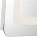 Seneca 36 X 24.13 inch Sandblasted Merc Edge Wall Mirror