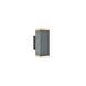 Avenue Outdoor LED 10 inch Silver Outdoor Wall Mount