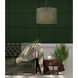 Arosia 1 Light 20 inch Chrome Pendant Ceiling Light in 9, Gray Fabric