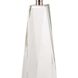 Angelica 27 inch 150.00 watt Clear Table Lamp Portable Light, Small