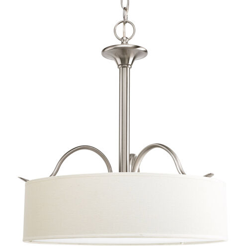 Briscoe 3 Light 19 inch Brushed Nickel Hall & Foyer Ceiling Light