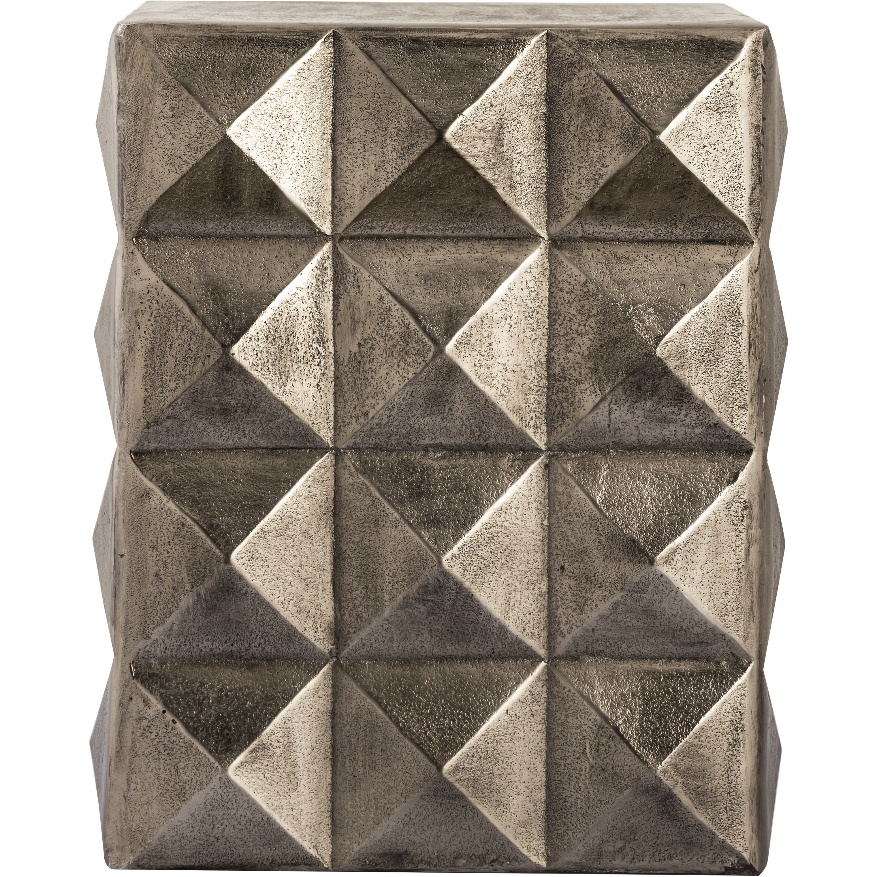 Brady 17 X 15 inch Bronze Accent Table