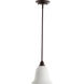 Bryant 1 Light 8 inch Oiled Bronze Mini Pendant Ceiling Light