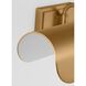 C&M by Chapman & Myers Hull 50 watt 18 inch Burnished Brass Picture Light Wall Light