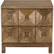 Musashi Dark Walnut Dresser, 2 Drawer