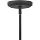 Lisa McDennon Luca 8 Light 60 inch Black Chandelier Ceiling Light, Drum