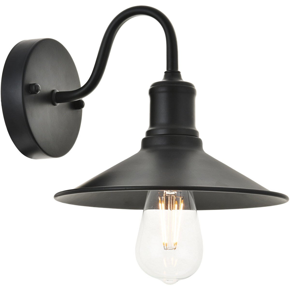 Etude 1 Light 9 inch Black Wall Sconce Wall Light