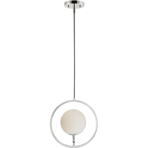 Revolution 1 Light 11 inch Polished Nickel Mini Pendant Ceiling Light