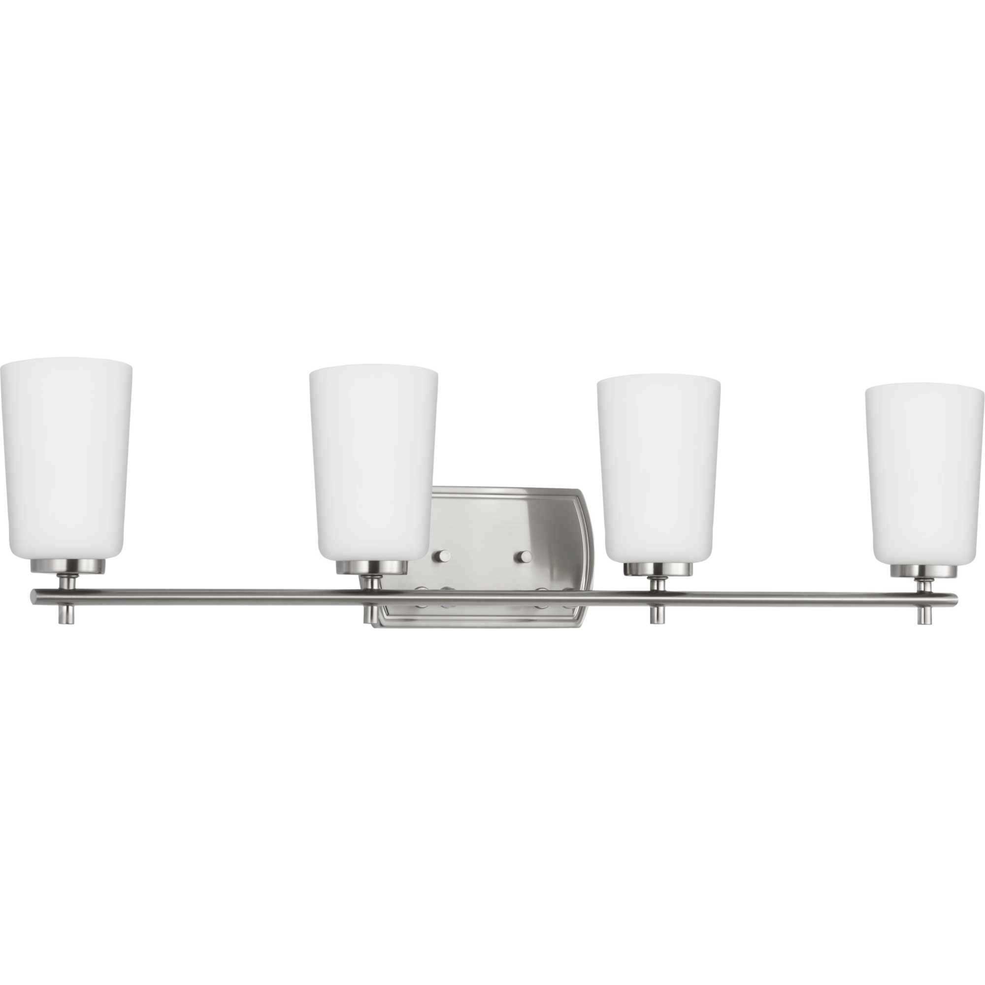 Adley 4 Light 32 inch Brushed Nickel Bath Vanity Light Wall Light