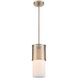 Esteem 1 Light 6 inch Aged Brass Mini Pendant Ceiling Light